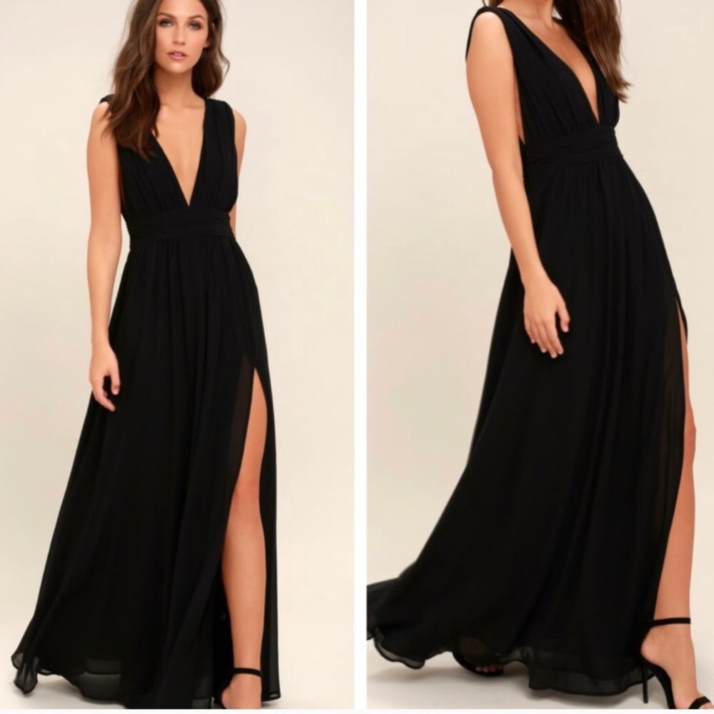 Lulu’s Heavenly Hues Maxi - Black